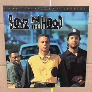 BOYZ N THE HOOD (Laserdisc) CRITERION COLLECTION WIDESCREEN ICE CUBE RARE! - Picture 1 of 2