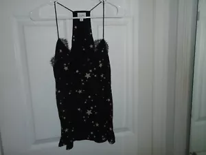 Cami NYC Racer Back Silk Cami With Stars Size Medium - Picture 1 of 2