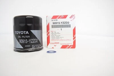 Genuine Lexus RX300/330/400H 99-08 Oil Filter + Drain Plug Gasket 90915-YZZD2  - Image 1 of 2