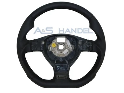 Original Lenkrad neu bezogen Lederlenkrad abgeflacht Flach VW EOS 1Q0419091 - Bild 1 von 4