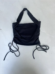 Urban Outfitters Silence + Noise Sapphire Halter Top. Black. Small. - Picture 1 of 4