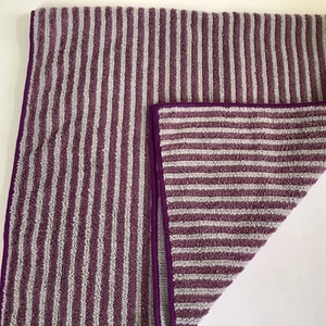 Norwex Eggplant/Grey Hand Towel with BacLock Microfiber Measures 27.56" x 13.78" - Picture 1 of 3