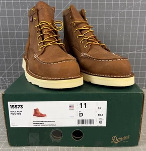 Danner Footwear Bull Run Moc Toe Boots Men's Tabacco 11 US new~~ - Picture 1 of 9