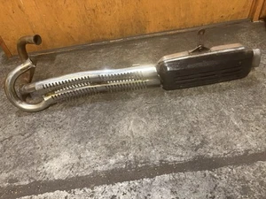 1969 - 1972 Honda Cl350 Cl 350 Scrambler Exhaust Header Muffler Heat Shield - Picture 1 of 17