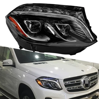适用于梅赛德斯-奔驰 GLS 2017 - 2019 GLS450/550/63 右手车头灯全 LED 技术 — 第 1/4 张图片