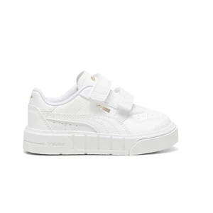 PUMA Cali Court Leather Slip On Toddler Boys White Sneakers Casual Shoes 398928 - Picture 1 of 6