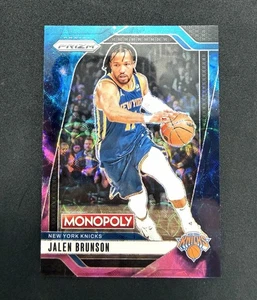 2024 Prizm Monopoly #40 Jalen Brunson Nebula Scope Prizm SSP Knicks - Bild 1 von 4