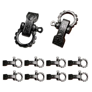 Metal Paracord Buckles Bow Clasps Screw Pin Anchor Shackle Adjustable Shackle... - Picture 1 of 6