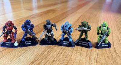 Halo Mega Bloks Halo Heroes Series 1 Set Of 6 - Image 1 of 3