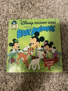Vintage Disney Baby Animals Book / Record Set (Disneyland Records) #388 - Picture 1 of 4