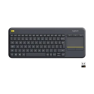 Logitech K400 Plus Keyboard Wireless Touch TV,Easy Controls Media And - Picture 1 of 2