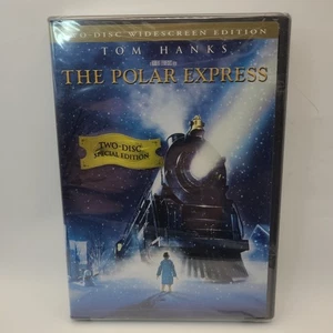 The Polar Express (DVD, 2005, Widescreen, 2-Disc Set) Tom Hanks NEW SEALED - Foto 1 di 6