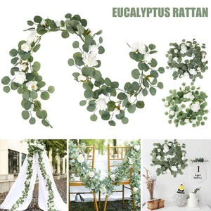 Rose Garland Artificial Flowers Faux Plants Vines Simulation Plant stUwD - Picture 1 of 15