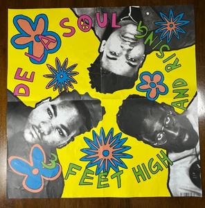 De La Soul 3 Feet High and Rising Vintage 90s Y2K Poster 23.5”x23.5” Rap Hip Hop - Bild 1 von 3