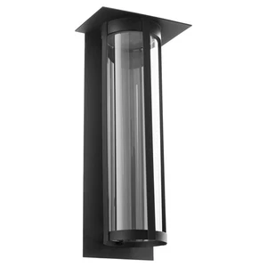 Quorum International 710-24 Abram 24" Tall Outdoor Wall Sconce - Black - Picture 1 of 5