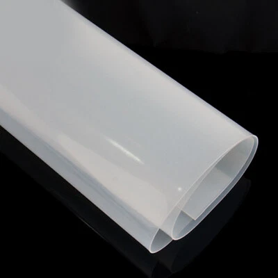 0.1mm/0.2/0.3/0.4/0.5/0.8/1mm Ultra Thin Silicone Sheet Silicone Skin Film Sheet - Image 1 of 4