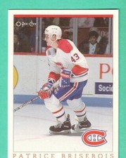 (1) PAT BRISEBOIS  1992-93 O-PEE-CHEE FAN FEST  # 49 CANADIENS LIMITED (H4637)