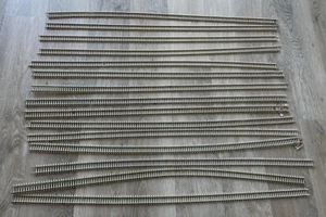 15 X PECO HO/OO FLEXI TRACK–CONCRETE SLEEPERS MC10201-APPROX 90cm LENGTHS - Picture 1 of 8