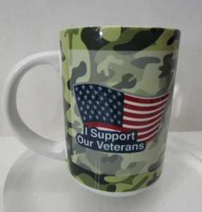 Veteran Military Support Coffee Mug Home Depot Very Good Condition - Picture 1 of 5