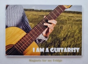 TOOLS OF THE TRADE 'Guitarist' FRIDGE MAGNET - M875 F - Picture 1 of 1
