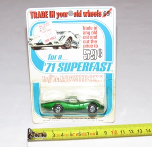 Vintage 1971 Matchbox Lesney '71 Superfast Ford Group 6, 45 Series Sealed Pack - Picture 1 of 19
