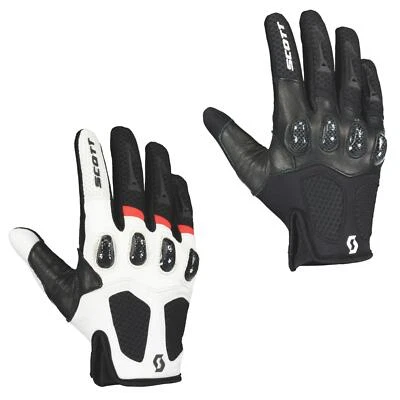 Scott Handschuhe Assault Leder Verstärkt Gelände Enduro Motocross MX Trail - Image 1 of 4