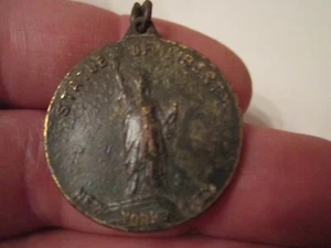 DE COLECCIÓN ESTATUA DE LA LIBERTAD CIUDAD DE NUEVA YORK TOKEN MEDALLA COLGANTE - METAL - BBA-13 - Imagen 1 de 4