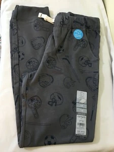 NWT Carter's Boys Pull on Pants Sweatpants Gray Sports - Picture 1 of 1