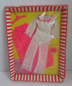 * RARO * Barbie PJ Stacey 1969 vintage 'The Lace Caper' #1791 ropa nueva en caja nueva en paquete - Imagen 1 de 5