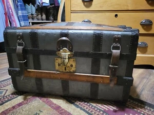 John B. Baker Saddle, Trunk and Military Cap Mfg. Boston Pat 1860s Civil War Era - Picture 1 of 12