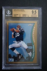 1998 Topps Chrome #165 Peyton Manning RC Rookie BGS 9.5 HOF - Bild 1 von 2