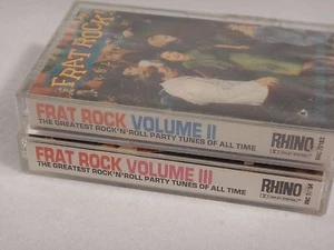 RHINO - FRAT ROCK VOL. 2 (New) & 3 (Used) : Cassette - Picture 1 of 4