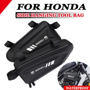 For Honda Rebel 500 300 CMX500 Triangle Saddle Side Bag Waterproof Storage Bag - Imagen 1 de 6