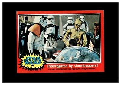 1977 Topps Star Wars #94 Interrogated by Stormtroopers! - Image 1 of 2