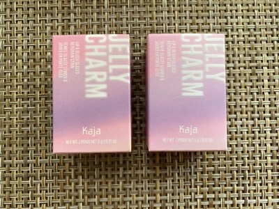 (2 paquetes) KAJA BEAUTY JELLY CHARM LABIO Y RUBOR ESMALTADO LLAVERO MANCHA, 0,17 OZ: ELIGE Foto 1 de 4