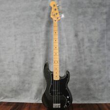 Fender Made in Japan J Precision Bass Black Gold Signature Bass Guitar NEW for sale