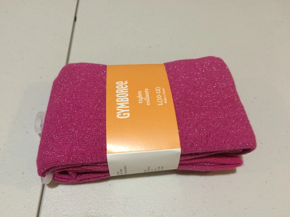 NWT Gymboree girls tights Pink Sparkle cosmic club Holiday Many Sizes - Image 1 of 1