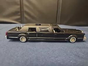 VINTAGE MAJORETTE 3045 DIECAST BLACK LIMOUSINE METAL DIECAST LIMO 1:32 LOOSE - Picture 1 of 9