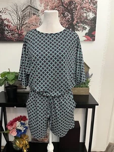 Jessica Howard Damen Strampler kleine Dolmanärmel Gummibund mit Bindetaschen - Bild 1 von 13