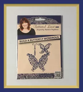 Difícil de encontrar! Troquel de encaje andrajoso CONSTRUYE UNA MARIPOSA MARAVILLA. ***NUEVO*** - Imagen 1 de 5