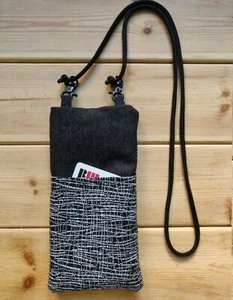 FOR SAMSUNG GALAXY S22 / A52s 5G HANDMADE PHONE CASE WITH LANYARD AND POCKET - Picture 1 of 4