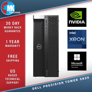 Dell Precision T5820 Xeon W- 2235 3.8Ghz Win11Pro - Choose Memory SSD GPU - Picture 1 of 4