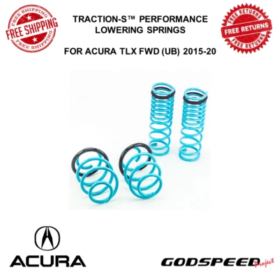 Godspeed Traction-S Performance Lowering Spring For 2015-20 Acura TLX FWD UB - Image 1 of 4