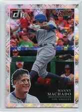2019 Donruss Action All-Stars Diamond - #AA10 - Manny Machado - Dodgers