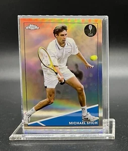 2021 Topps Chrome Tennis Refractor Michael Stitch #64 - Picture 1 of 2