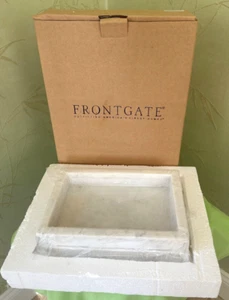 FRONTGATE DAUPHINE MARBLE GUEST TOWEL VANITY TRAY:NIB - Picture 1 of 10