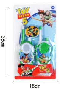 NEW TOY STORY WOODY BUZZ ELECTRONIC WALKIE TALKIE KIDS CHILD TALKING PLAYSET TOY - Picture 1 of 2