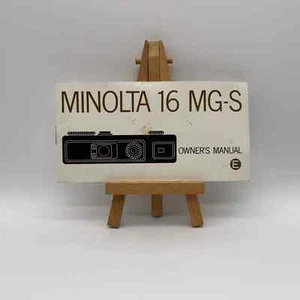 Minolta 16 MG-S Manual English Instructions for Use - Picture 1 of 1