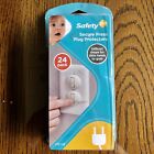 Safety 1st Secure Press Safety Plug Protectors 24pk NEW SEALED Baby Proofing