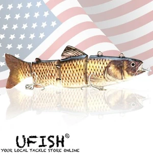 UFISH Electronic Swimming Bait with Bobber Bass Pike Fishing Baits - Picture 1 of 70